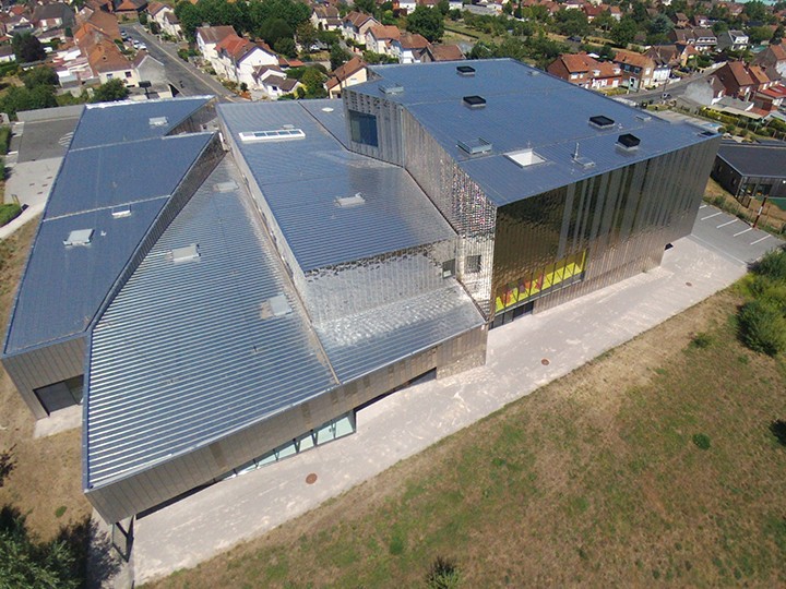 Travaux de couverture inox joint debout et bardage inox – Isbergues