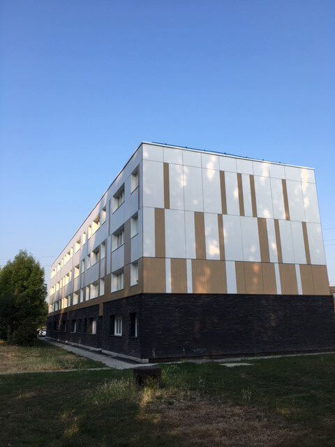 Etanchéité bitumineuse et pose de bardage – Coudekerque, Nord