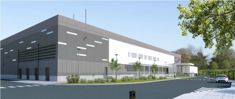 Bardage Fibre-Ciment et Aluminium – Complexe Acoustique – DATA CENTER à Verlinghem