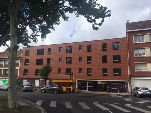 Bardage Terre cuite – Construction de logement